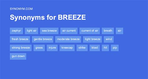 breeze antonym